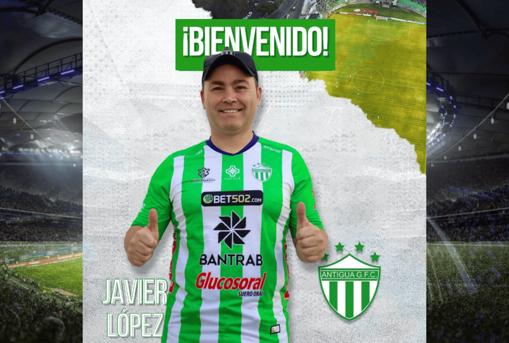 Antigua GFC ya tiene nuevo entrenador para el Apertura 2024 Javier López López