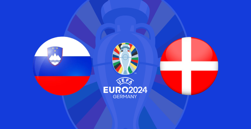 Eslovenia vs dinamarca fase de grupos eurocopa 2024