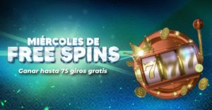 Free Spins GRATIS Todos los miércoles GIROS GRATIS