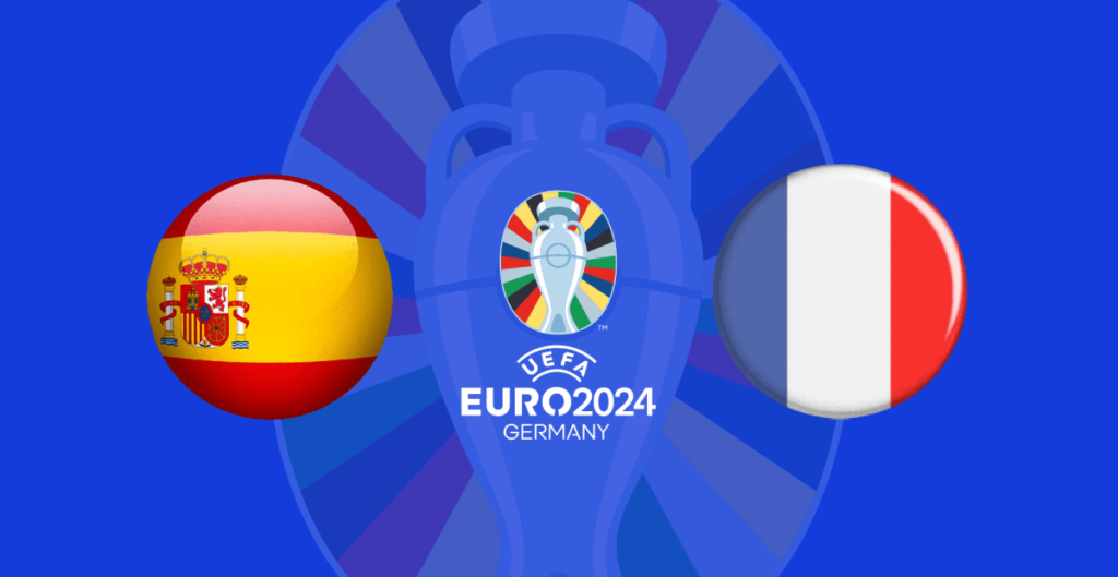 España vs Francia semifinales de la eurocopa 2024